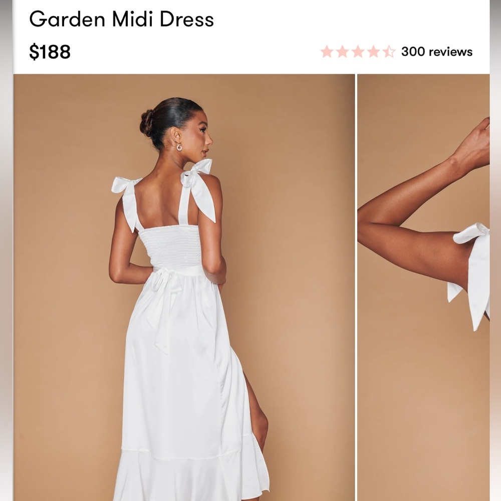 Show Me Your Mumu Garden midi dress - bridal - Picture 3 of 8